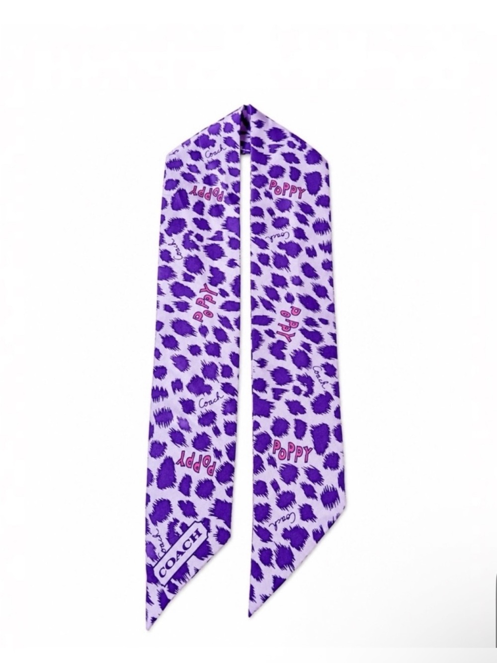Coach Poppy Bag Scarf
